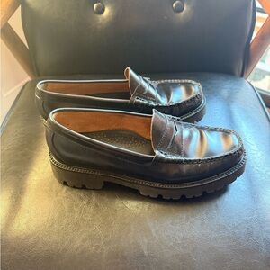 GH Bass - Men’s Larson Super Lug Weejuns Loafer - Black